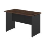 Mesa Escritório PÉ PAINEL – 1,35×0,60m – S/ Gavetas – MARSALA/PRETO – 25420 JL CADEIRAS 6