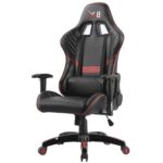 Cadeira Gamer Giratória BLX GAMER 6009G – Vermelho/Preto – 30031 JL CADEIRAS 8