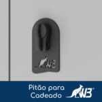 Roupeiro LOCKER de Aço c/ 12 Portas PEQUENAS – 1,90×0,96×0,40m – CZ/CZ – W3 – 11018 JL CADEIRAS 6