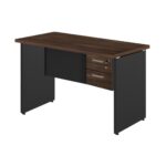 Mesa Escritório 1,50×0,60m – C/ 02 Gavetas MARSALA / PRETO – 23473 JL CADEIRAS 7