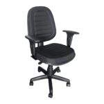 Cadeira Diretorzinha Back System Costurado C/ Braços Reguláveis – Cor Preto 32996 JL CADEIRAS 7