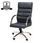 Cadeira Presidente SOFT Giratória Cromada – 32962 JL CADEIRAS 7