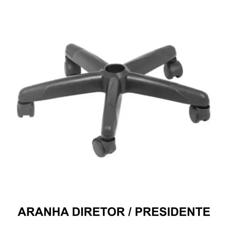 Aranha Diretor / Presidente c/ Rodizios 19011 JL CADEIRAS