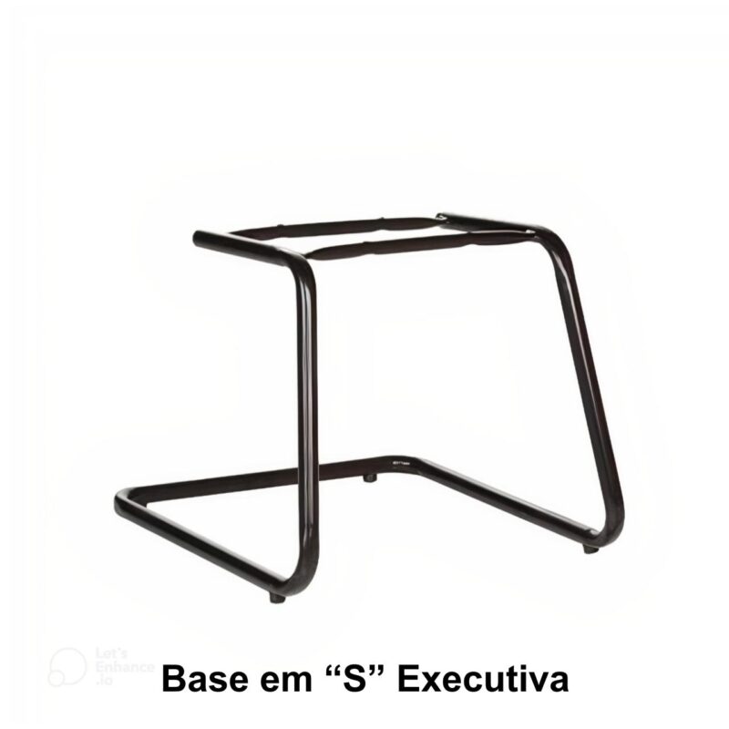 Base em “S” EXECUTIVA preta – PMD – 42209 JL CADEIRAS