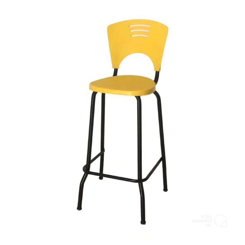 Banqueta Fixa Alta Piacere – Cor Amarelo – 34105 JL CADEIRAS 4