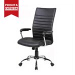 Cadeira de Escritório Diretor Luna – Cor Preto – 34000 JL CADEIRAS 8