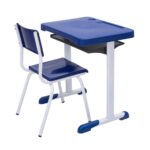 Kit Escolar Individual AZUL – (Mesa e Cadeira) – JUVENIL 06 a 09 Anos 40999 JL CADEIRAS 8