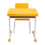 Kit Escolar Individual – (Mesa e Cadeira) – INFANTIL 03 a 06 Anos COR AMARELO – 41087 JL CADEIRAS 9