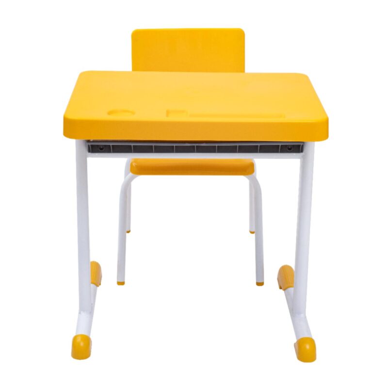 Kit Escolar Individual – (Mesa e Cadeira) – INFANTIL 03 a 06 Anos COR AMARELO – 41087 JL CADEIRAS 4