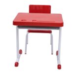 Kit Escolar Individual – (Mesa e Cadeira) – INFANTIL 03 a 06 Anos COR VERMELHO – 41090 JL CADEIRAS 8