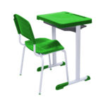 Kit Escolar Individual VERDE – (Mesa e Cadeira) – ADULTO – – COR VERDE – 40084 JL CADEIRAS 6