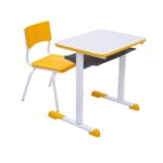 Kit Escolar Individual AMARELO – (Mesa e Cadeira) – INFANTIL – MDF – COR AMARELO – 40088 JL CADEIRAS 5