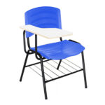 Cadeira Universitária Plástica Prancheta MDF – COR AZUL 34016 JL CADEIRAS 4