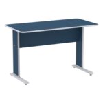 Mesa Escritório 1,20×0,60m s/ Gavetas – Cor Azul 44084 JL CADEIRAS 5