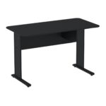 Mesa Escritório 1,50×0,60m s/ Gavetas – Cor Preto 44092 JL CADEIRAS 5