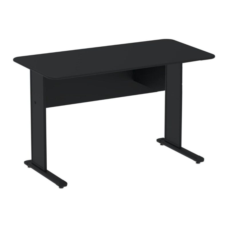 Mesa Escritório 1,50×0,60m s/ Gavetas – Cor Preto 44092 JL CADEIRAS