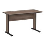 Mesa Escritório 1,20×0,60m s/ gavetas – Cor Walnut 44095 JL CADEIRAS 5