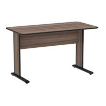 Mesa Escritório 1,20×0,60m s/ gavetas – Cor Walnut 44095 JL CADEIRAS