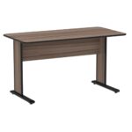 Mesa Escritório 1,50×0,60m s/ gavetas – Cor Walnut 44097 JL CADEIRAS 5