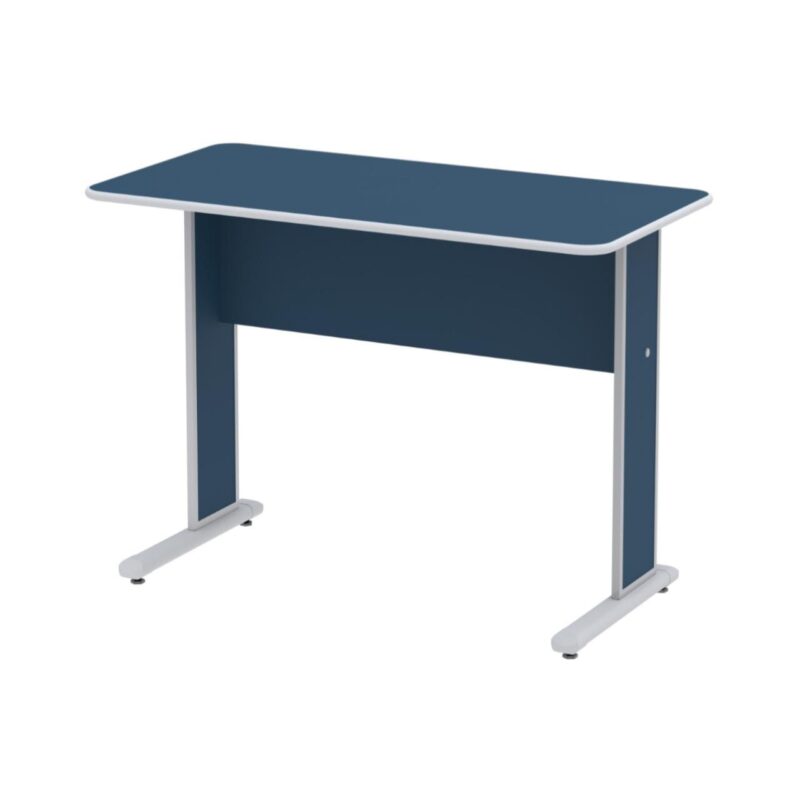 Mesa Escritório 1,20×0,60m s/ Gavetas – Cor Azul 44084 JL CADEIRAS 3