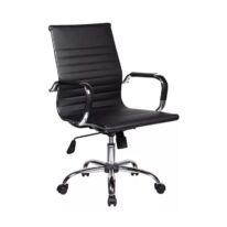 Cadeira DIRETOR Charles Eames Esteirinha – PRETO – PMD – 32887 JL CADEIRAS