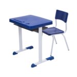 Kit Escolar Individual AZUL – (Mesa e Cadeira) – INFANTIL 03 a 06 Anos 41089 JL CADEIRAS 6