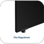 Mesa Escritório PÉ PAINEL – 1,35×0,60m – C/ Gavetas – MARSALA/PRETO – 25421 JL CADEIRAS 8