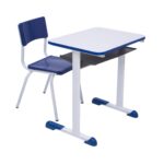 Kit Escolar Individual AZUL – (Mesa e Cadeira) – JUVENIL – MADEIRA – COR AZUL – 40091 JL CADEIRAS 5