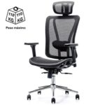 Poltrona Presidente TELA MK – 4000 – Cor Preta PMD – 30013 JL CADEIRAS 8