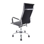 Cadeira Presidente Charles Eames Esteirinha – COR PRETA – 32997 JL CADEIRAS 8