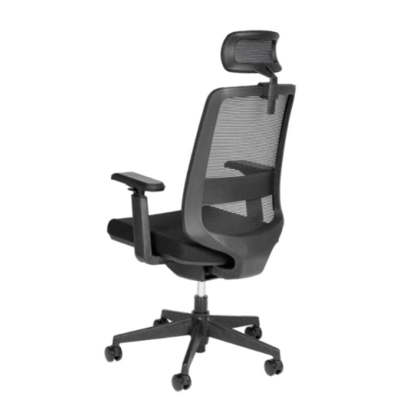 Cadeira Presidente Tela TUNE Home Office C/ Encosto de Cabeça 32993 JL CADEIRAS 6