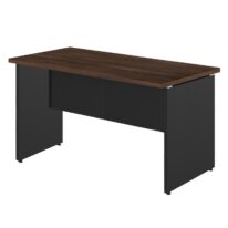 Mesa Escritório 1,70×0,60m – S/ Gavetas MARSALA / PRETO – 23474 JL CADEIRAS