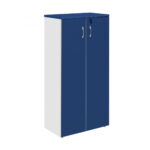 Armário Alto Fechado com 02 Portas – 1,59X0,80X0,42m – PMD – AZUL/CZ – 44102 JL CADEIRAS 5